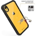 thumbnail image 4 of CellEver for iPhone XR Case with Built-in Screen Protector, Clear Full Body Heavy Duty Protection Shockproof Rugged Transparent Cover (Yellow), 4 of 7