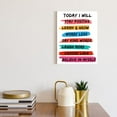 thumbnail image 4 of Positive Inspirational Quotes Wall Art Canvas,Today I Will Stay Positive Learn & Grow Motivational Canvas Prints Framed Wall Art for Kids Room Nursery Décor,Encouragement Gifts for Kids Teens, 4 of 5