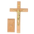 thumbnail image 1 of Crucifix Table CrossCrucifix Table Croix Main Debout Croix en Bois Décor de Table Technologie Avancée, 1 of 8