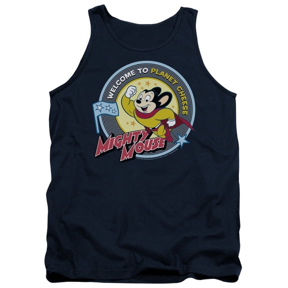 Mighty Mouse - Planet Cheese - Tank Top - XX-Large