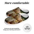 thumbnail image 6 of Lsque Squirrels Eating Peanuts On The Tree Pattern Womens Comfort Cotton on Scuff With Memory Foam and Anti-skid Sole Slipper-39/40, 6 of 7