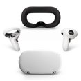 thumbnail image 1 of Juego de accesorios 4 en 1 compatible con Oculus Quest 2, cubierta de agarre del controlador táctil Irfora Blanco, 1 of 7