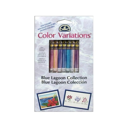 UPC: 0077540405053 | DMC Color Variations Var Floss Pack Blue Lagoon