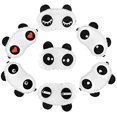 thumbnail image 1 of Conjunto de 7 parches para los ojos Cute Panda Soft Fluffy para fiesta de pijamas oso de fresa Electrónica, 1 of 4
