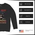 thumbnail image 6 of US Army 250 Anniversary Women's Long Sleeve T-shirt Military Veteran DD 214 Patriotic, 6 of 7