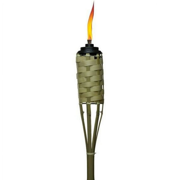 2Pc 57" Weather Resistant Coated Tiki Torch