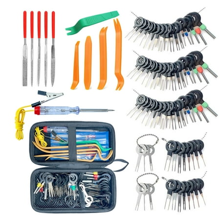 

Maerd 87pcs Terminal Extractor Removal Tool Kit Terminal Ejector Kit Depinning Tool Wire Connector Pin Release Set