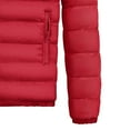 thumbnail image 6 of Rhuody Mens Winter Coats Men'S Long Sleeve Autumn Winter Zipper Warm Down Jacket Packable Light Coat Durable Tops Red 2Xl, 6 of 7
