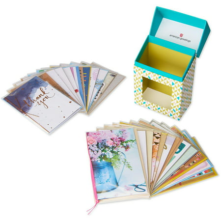 American Greetings Multi-Occasion Handmade Assorted Greeting Cards Set (24
