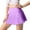 Purple#short pleated mini skirts for women, variant on VINUSLI Pleated Skater Skirt for Women High Waisted Tennis Skirt with Shorts Golf Skort Mini Skirt Workout Skirt Athletic Skorts with Pockets Black,S