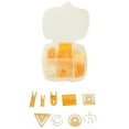 thumbnail image 3 of JAM Paper Plastic Office Clip Box, Large, Yellow, 30 Assorted Clips/Pack, 3 of 4
