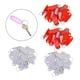 thumbnail image 1 of Etiquetas de Plástico para llaves Macarena Llavero con Anillos partidos Rojo, 1 of 8