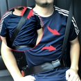 thumbnail image 1 of 2 piezas de regulador del cinturón de seguridad del automóvil, protector de cerradura del localizador de límite de cuello y hombro, 1 of 3