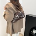thumbnail image 3 of Bolsos Mdaja Punk Y2k Bolso para Mujer Cuero Con Masa Axilas Modernas, 3 of 9