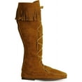 thumbnail image 3 of Minnetonka Men's Front Lace Knee High Boot, Brown, 9, 3 of 7