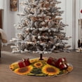 thumbnail image 4 of Sikiie Beautiful Golden Sunflower Field Christmas Tree Skirt, Christmas Tree Decorations, Christmas Decor, Tree Mat Decoration(30-48IN)-48", 4 of 6