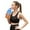 Blue, variant on Big Water Bottle,Daily Water Intake Bottle,2L Water Bottle with Time Markers, BPA-Free Plastic, Leak-Proof Flip Top, Removable Straw for Sports, Outdoor Activities(Black 13IN)