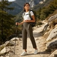 thumbnail image 6 of Edvintorg Womens Cargo Pants with Pockets High Waisted Hiking Trouser Outdoor Casual Athletic Pant Clothes Women Brown S-2XL, 6 of 8