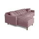 thumbnail image 5 of Sofá Cama Modular Makora de Lino Palo de Rosa Modelo Sunny, 5 of 9