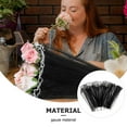 thumbnail image 3 of unbranded Tela De Tul Negro Con Borde Perlado Para Manualidades Y Envoltura De Ramos, 3 of 8