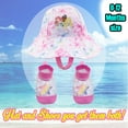 thumbnail image 5 of Disney Princess Tie-dye Bucket Hat and Swim Booties Set, Sun Protection UPF 50+ - Age 0-12 Months, 5 of 6