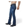 thumbnail image 3 of Pantalon De Mezclilla Vaquero Para Bota Bad Bull Hombre., 3 of 6