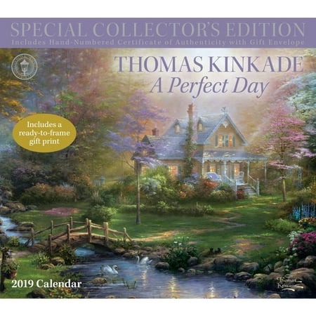 - 2019 Kinkade Collectors Wall Calendar, Kinkade by Andrews McMeel Publishing