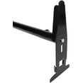 thumbnail image 5 of CCIYU Adjustable Roof Ladder Racks 43.4"-77" Van Ladder Rack for Chevy for Dodge for Ford for GMC Express 77' with Rain Gutters(No Drilling)Black Powder Coated Steel Roof Mount Van Rack, 5 of 6