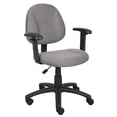 thumbnail image 1 of Boss Office Products DX Chaise de Bureau Posture avec Accoudoirs Réglables, Gris, 1 of 5