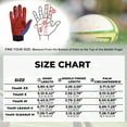 thumbnail image 5 of HANDLANDY Youth Football Gloves Kids Receiver Gloves Boys Girls Football Gloves Best Gift, 5 of 7