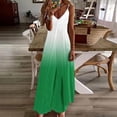 thumbnail image 2 of V Cuello Vestidos de Verano para las Mujeres 2025 Impresión sin Mangas Cuello Redondo Vestido Casual, Imitación Algodón Tirar Marco, 2 of 7