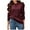 Red, variant on HNMKIU Women Casual Puff Long Sleeve Hoodies for Women Drawstring Pullover Sweatshirts Loose Fit Solid Shirts Fall Fashion Beige,L