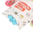 thumbnail image 4 of Jouet en forme de frites pour oiseaux, bandes de papier colorées, piège en bambou, tasse, jouets à mâcher pour perroquets, calopsittes, perruches, 4 of 4