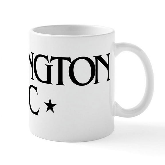 CafePress - Washington DC - 11 oz Ceramic Mug - Novelty Coffee Tea Cup