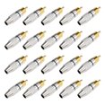 thumbnail image 1 of Unique Bargains 20Pcs RCA Male Solderless Coax Audio Video Jack Adapter Wire Cable Connector, 1 of 4