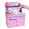 thumbnail image 2 of ADORA Ensemble de Poupée Bébé Réaliste Parfaitement Rose avec Table à Langer et Accessoires de 10 Pcs, Comprend une Boîte de Rangement, des Couches et une Suce, Cadeau pour 3 Ans et Plus, 2 of 6