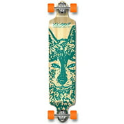 Yocaher Spirit Wolf Longboard Complete Skateboard Cruiser - Available in All Shapes (Drop Down)