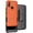 Orange, variant on Nakedcellphone Combo Compatible with Verizon Kyocera DuraSport 5G UW (C6930) Case, Slim Kickstand Phone Cover with [Rotating/Ratchet] Belt Clip Holster Combination