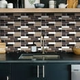 thumbnail image 5 of Sheet Peel and Stick Backsplash Tiles,Self Adhesive Tile Sticker for Backsplash Kitchen,Bathroom,L,7.9"x3.9", 5 of 9