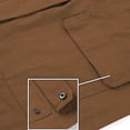 thumbnail image 5 of Frontwalk Women Military Jacket Zip Up Lightweight Utility Jackets Fall Winter Cropped Cargo Jacket Field Safari Coat Outwear Size S-5XL, 5 of 6