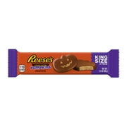 REESE'S, Milk Chocolate Peanut Butter Pumpkins Candy, Halloween, 2.4 oz, King Size Pack (2 Pieces)