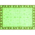 thumbnail image 1 of Ahgly Company Indoor Rectangle Abstract Green Modern Area Rugs, 4' x 6', 1 of 4
