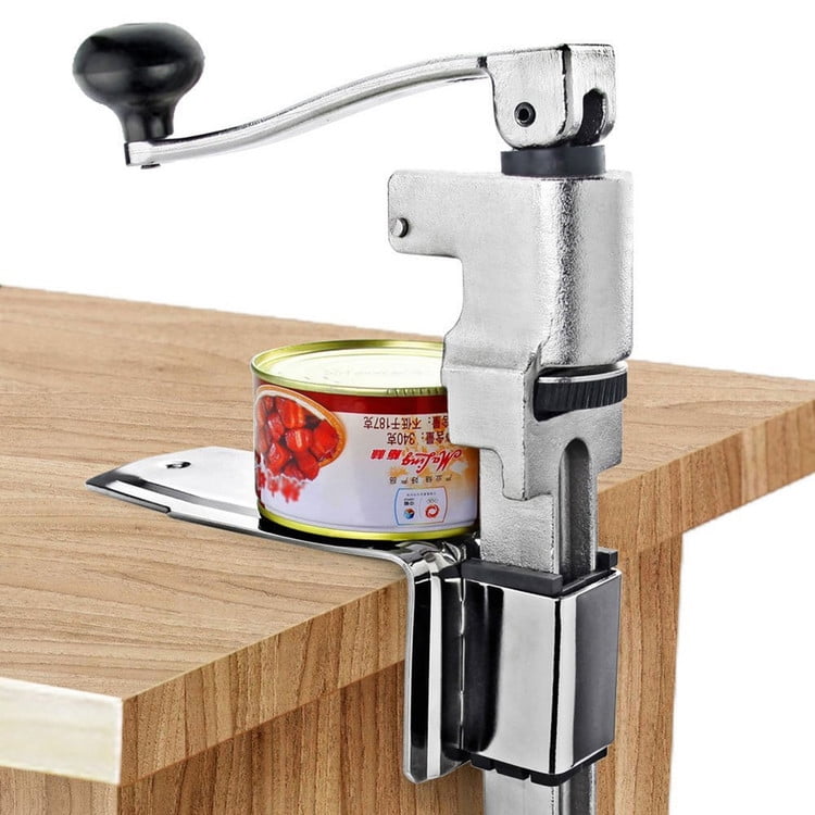 11/" Stainless Steel Heavy Duty Tin Can Opener Easy Open Commercial Kitchen Use