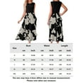 thumbnail image 2 of Femmes Robe Élégante Mode Irrégulière Robe Fendue Casual Simple Vacances en Bord de Mer, 2 of 7