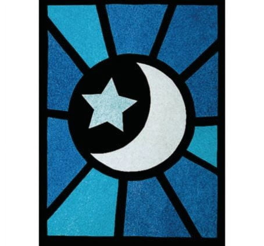 Colorlite Stained Glass Windows Craft Kit (Pack of 50)
