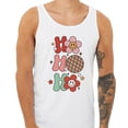 thumbnail image 2 of Daisy Ho Ho Ho Tank Top Unisex Large White, 2 of 5