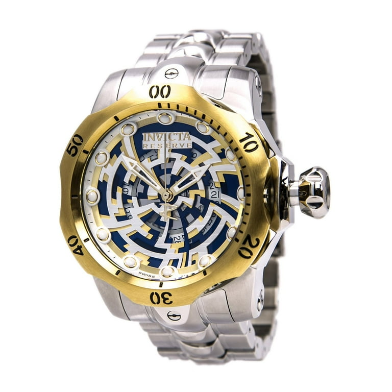 Invicta Men s 15990 Venom Reserve Skeleton Dial Stainless Steel