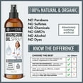 thumbnail image 2 of Doctor Recommended Magnesium Oil Spray Supplement - FEEL BETTER FASTER (4fl oz - 1 bottle), 2 of 7