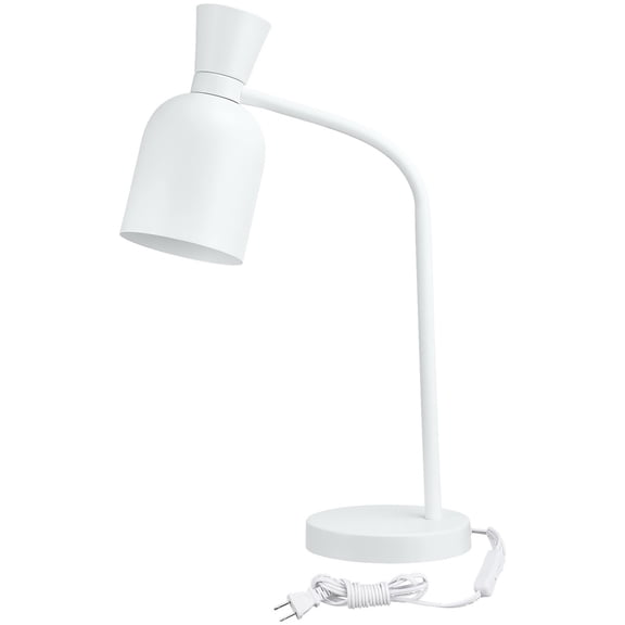Metal Table Lamp, Vase Shape, E26 Base, Max 60W, Modern Goose Neck Table Task Lighting