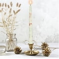 thumbnail image 4 of AHMT Bougies Effilées 10 Pouces 2 Pcs avec Imprimé de Roses Rouges, Bougies à Longue Combustion Non Parfumées et Sans Fumée, Grands Chandeliers avec Mèches en Coton, Idéal pour Mariages, Déco Maison (3-E), 4 of 8